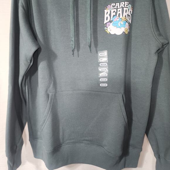 Care Bears '' Love yourself'' green hoodie size medium men - Picture 5 of 7
